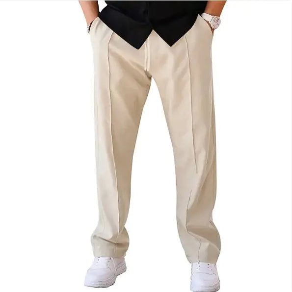 Pantalon Décontracté Ample à Cordon pour Hommes - DESIRALAND