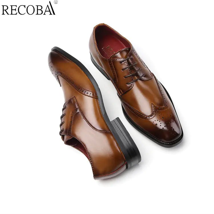 Chaussures Formelles en Cuir - DESIRALAND