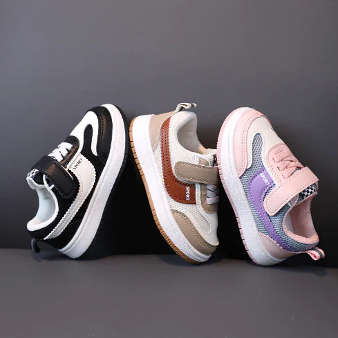 Baskets de Course Respirantes en Maille pour Enfants