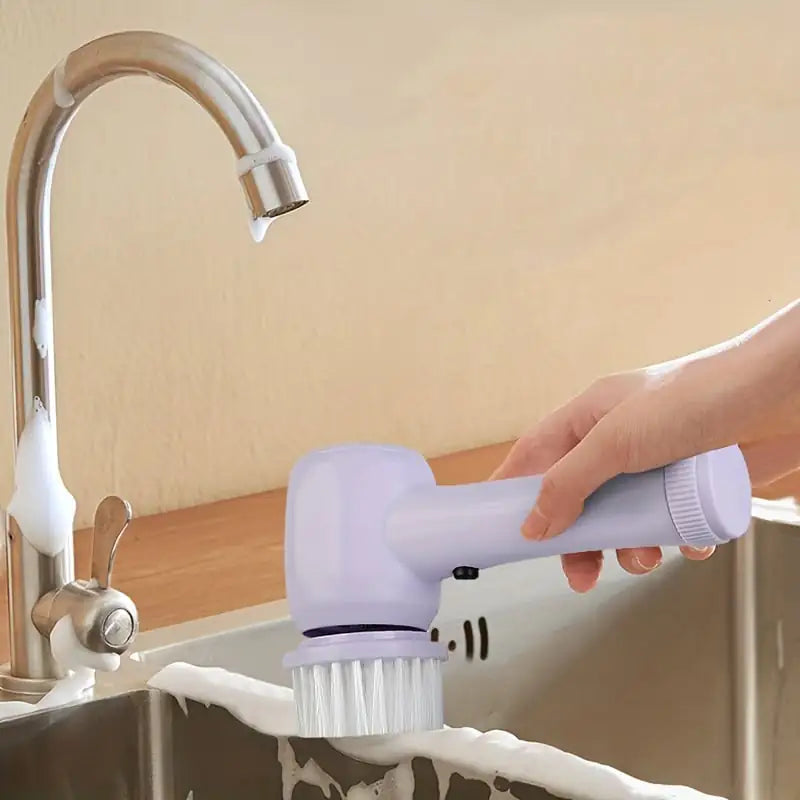 Nettoyeur de Brosse Électrique Multifonction 5-en-1 pour la Maison