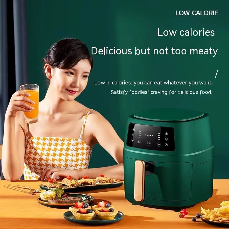 Friteuse à Air 8L avec Panier de Friture Profond - DESIRALAND