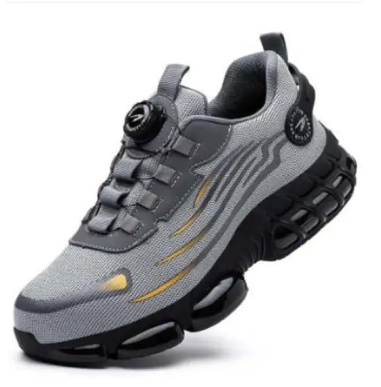 Chaussures de Sécurité pour Hommes à Bouton Rotatif - DESIRALAND
