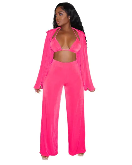 Pantalon tailleur bikini décontracté