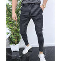 Pantalon décontracté rayé pour homme - DESIRALAND
