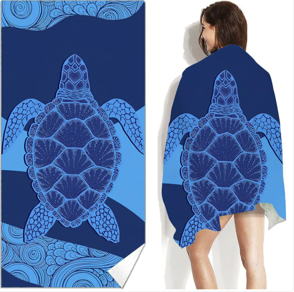Serviette de Plage & de Bain Imprimée