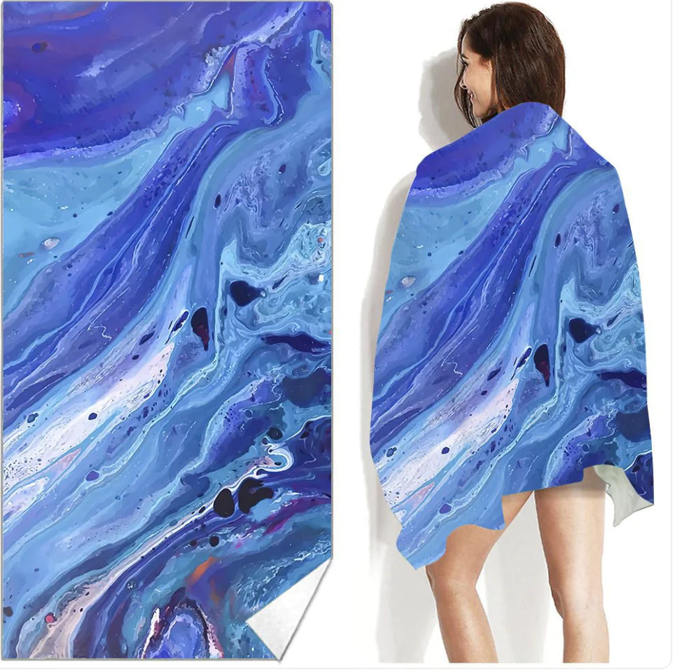 Serviette de Plage & de Bain Imprimée