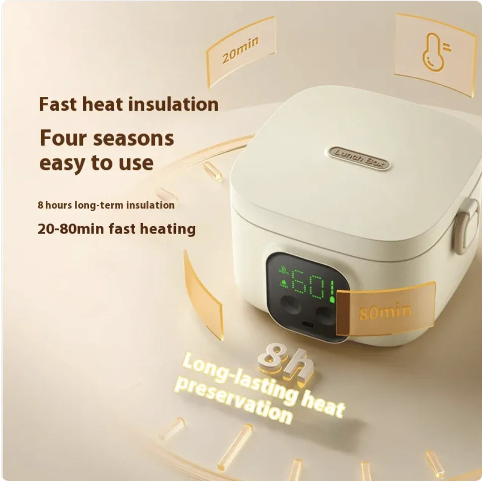 Boîte à Lunch Chauffante Sans Fil Intelligente