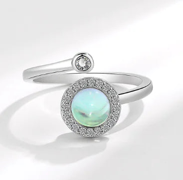 Bague Rotative Élégante pour Femme avec Personnalité