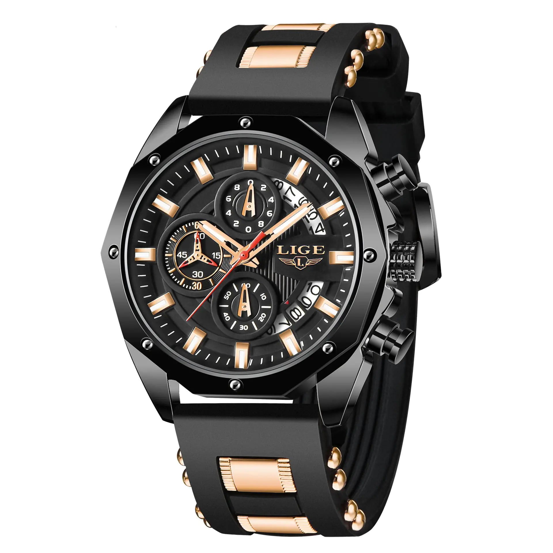 Montre en Silicone pour Hommes