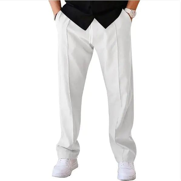 Pantalon Décontracté Ample à Cordon pour Hommes - DESIRALAND