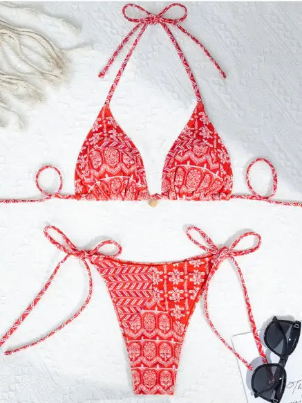 Ensemble Bikini Style Bohémien