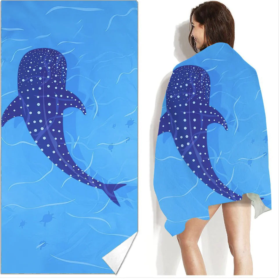 Serviette de Plage & de Bain Imprimée