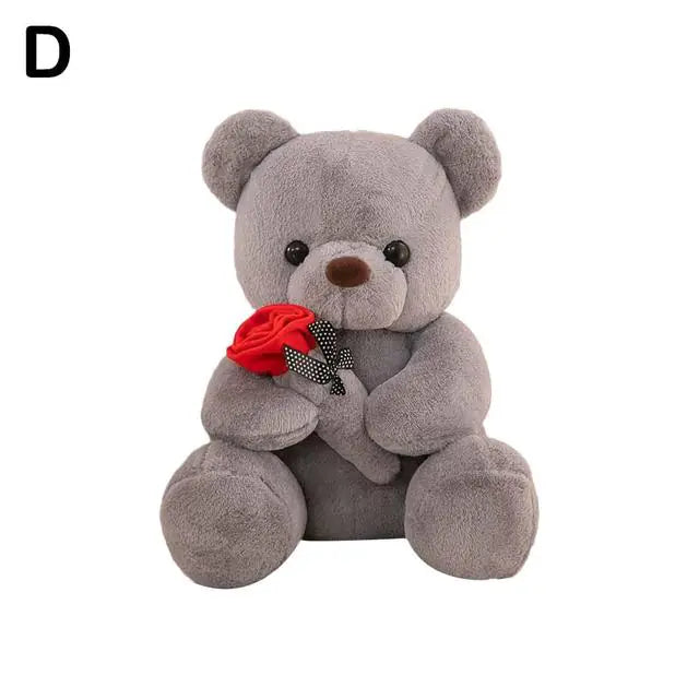 Ours en peluche Kawaii de 25cm pour cadeau de Saint-Valentin