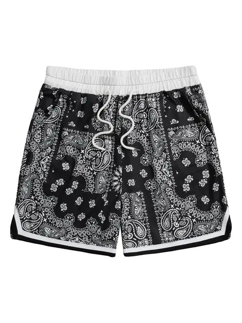 Shorts de Bain à Séchage Rapide Imprimé - DESIRALAND