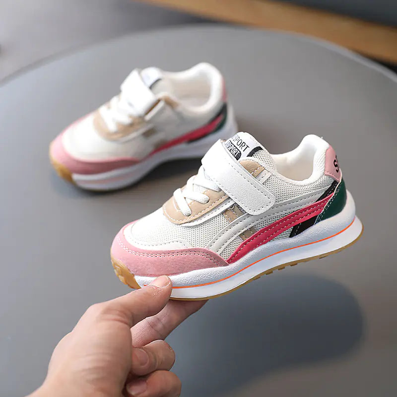 Baskets de Course Respirantes en Maille pour Enfants