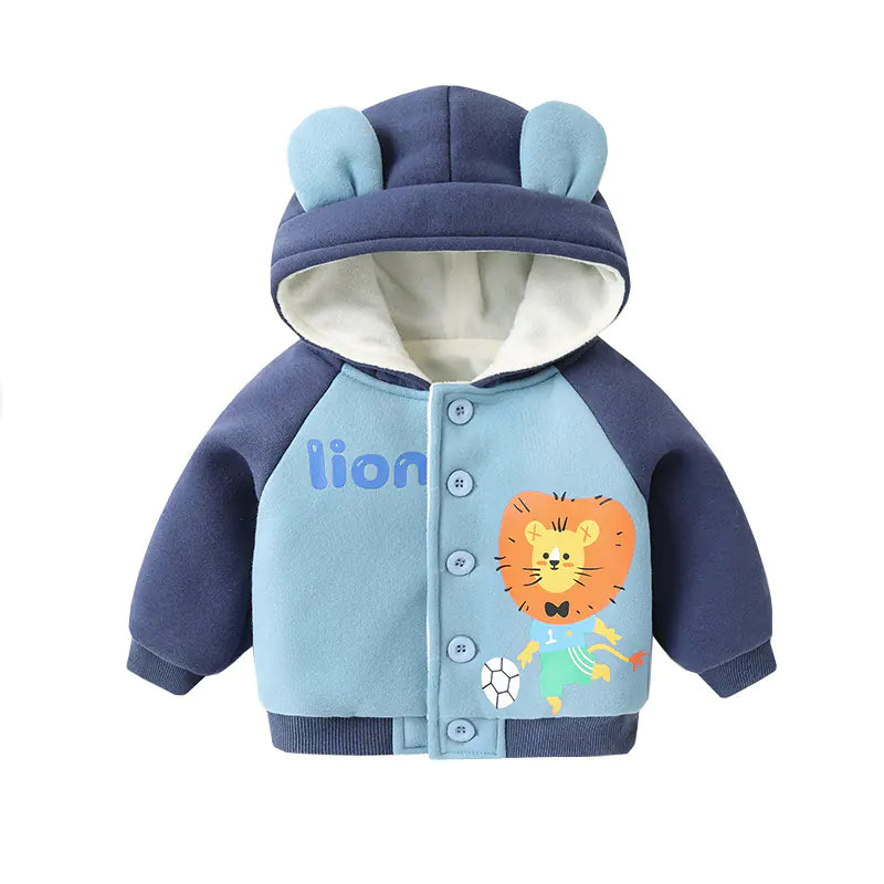 Veste à Capuche en Polaire