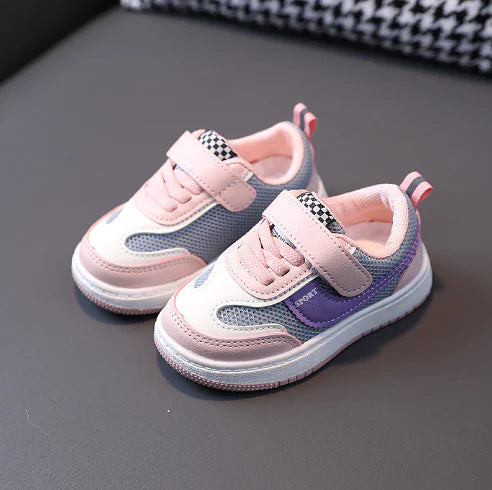 Baskets de Course Respirantes en Maille pour Enfants