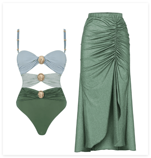 Maillot de Bain Une Pièce Impérial (Un Ensemble) - DESIRALAND