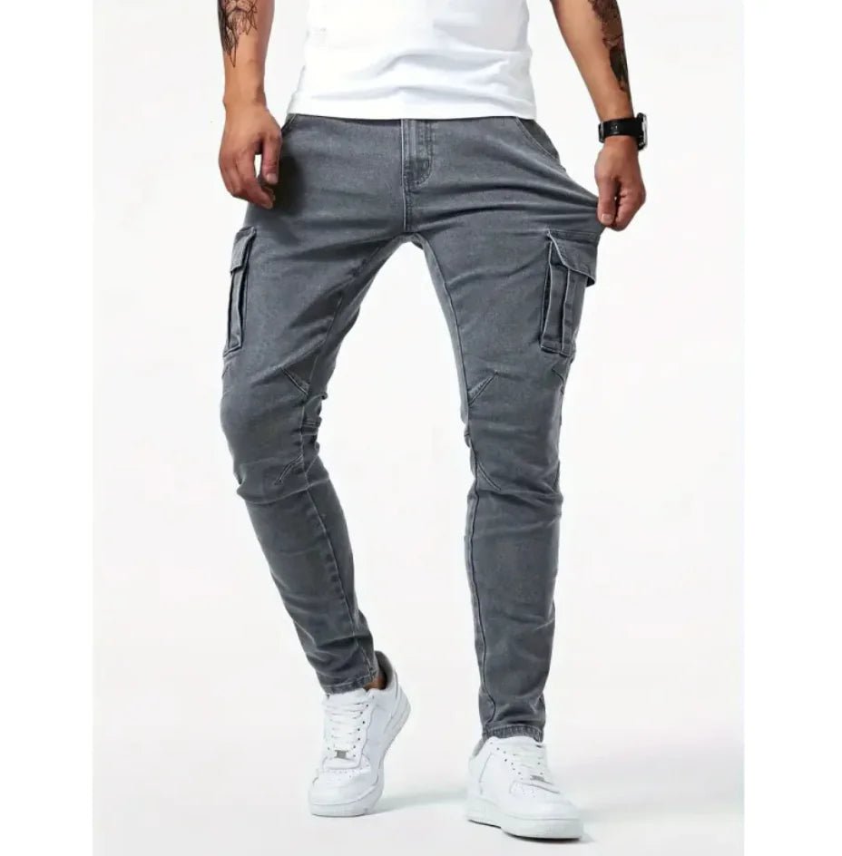 Pantalon de travail multi - poches pour hommes - DESIRALAND