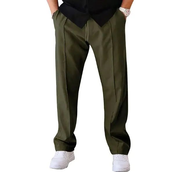 Pantalon Décontracté Ample à Cordon pour Hommes - DESIRALAND