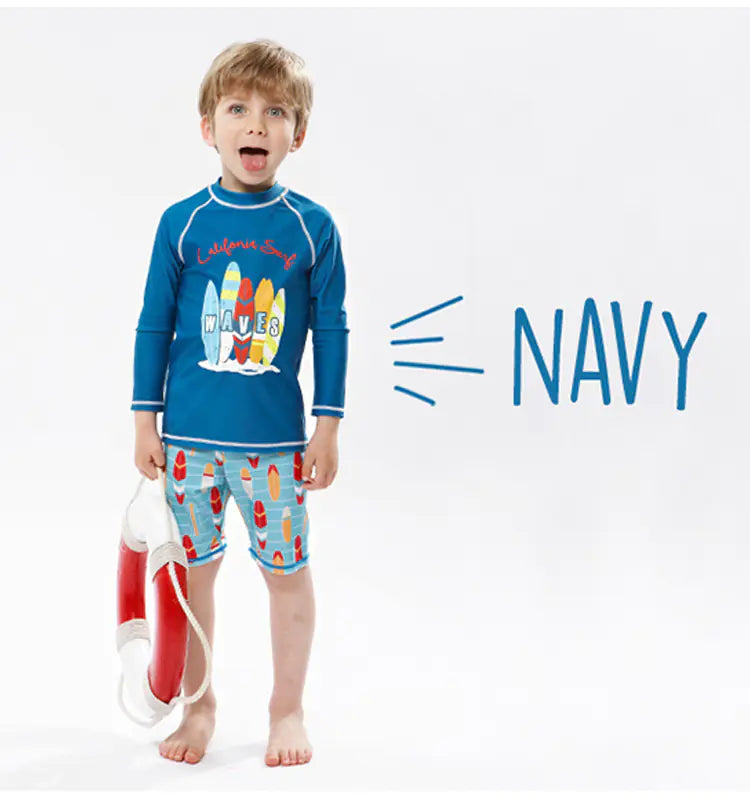 Maillot de bain divisé UV