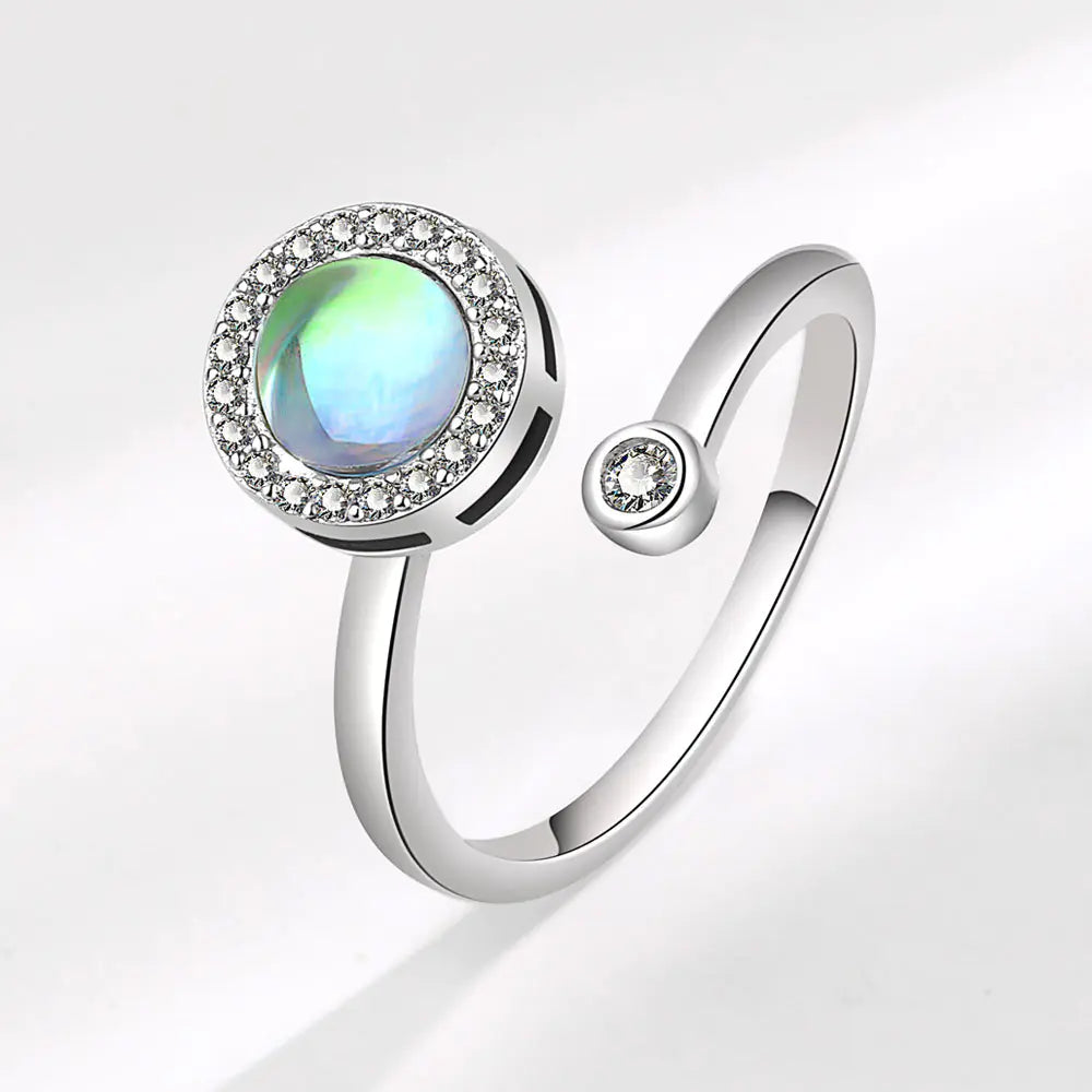 Bague Rotative Élégante pour Femme avec Personnalité