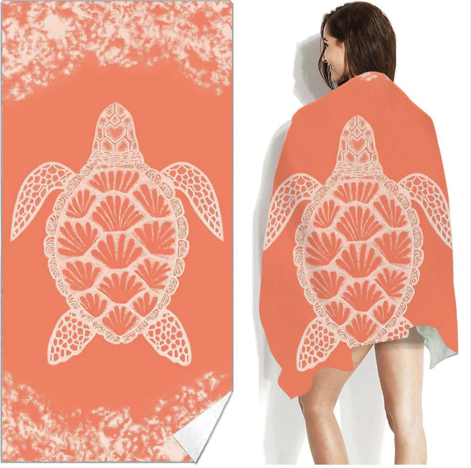 Serviette de Plage & de Bain Imprimée