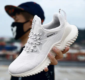Chaussures de Course Tricotées Respirantes pour Hommes
