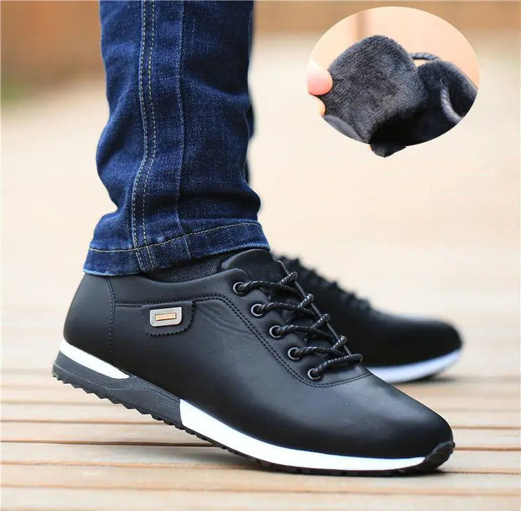 Chaussures en Cuir Décontractées