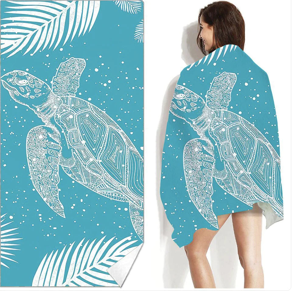 Serviette de Plage & de Bain Imprimée