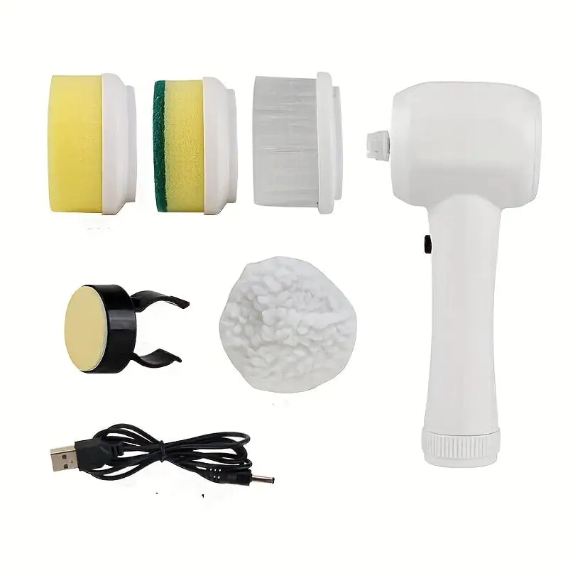 Nettoyeur de Brosse Électrique Multifonction 5-en-1 pour la Maison