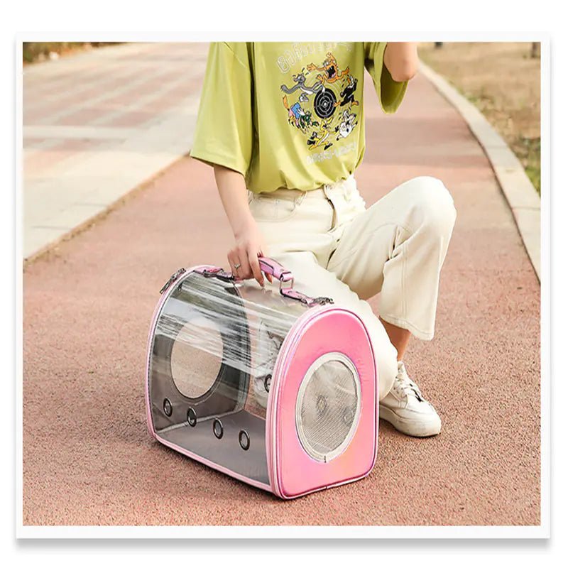 Sac de Transport Transparent pour Animaux - DESIRALAND
