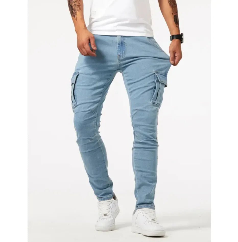 Pantalon de travail multi - poches pour hommes - DESIRALAND