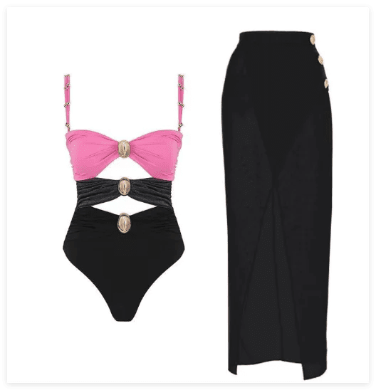 Maillot de Bain Une Pièce Impérial (Un Ensemble) - DESIRALAND