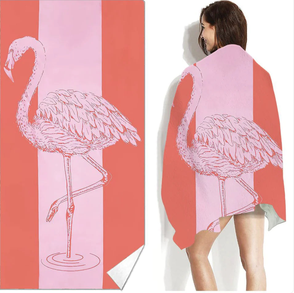 Serviette de Plage & de Bain Imprimée