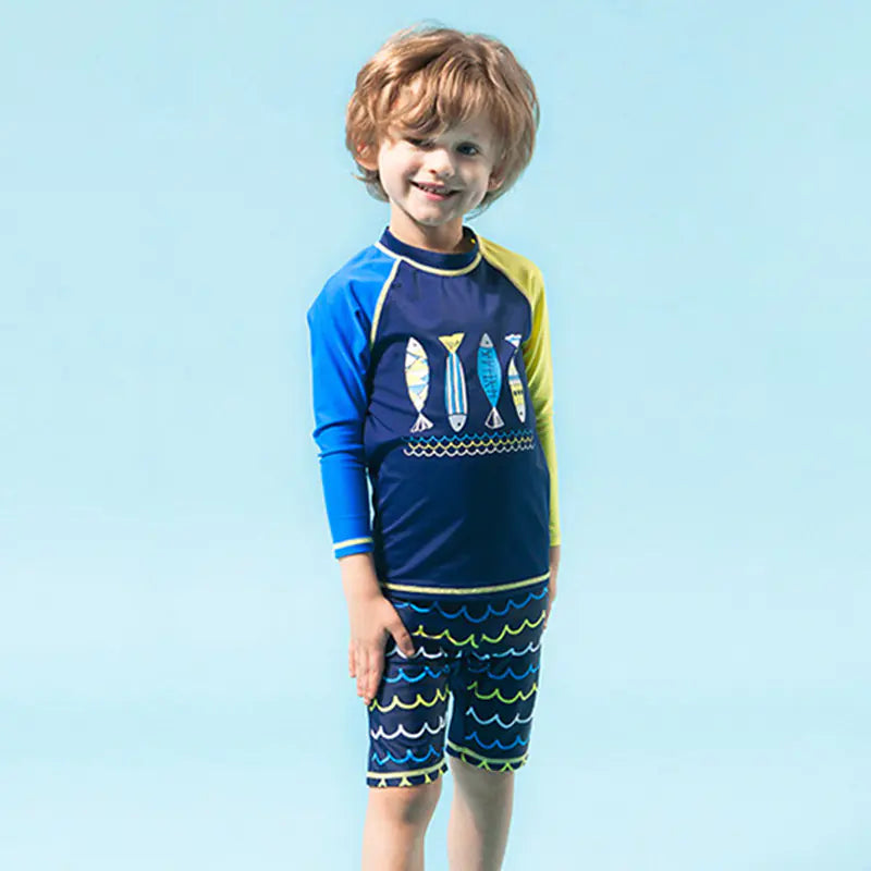 Maillot de bain divisé UV