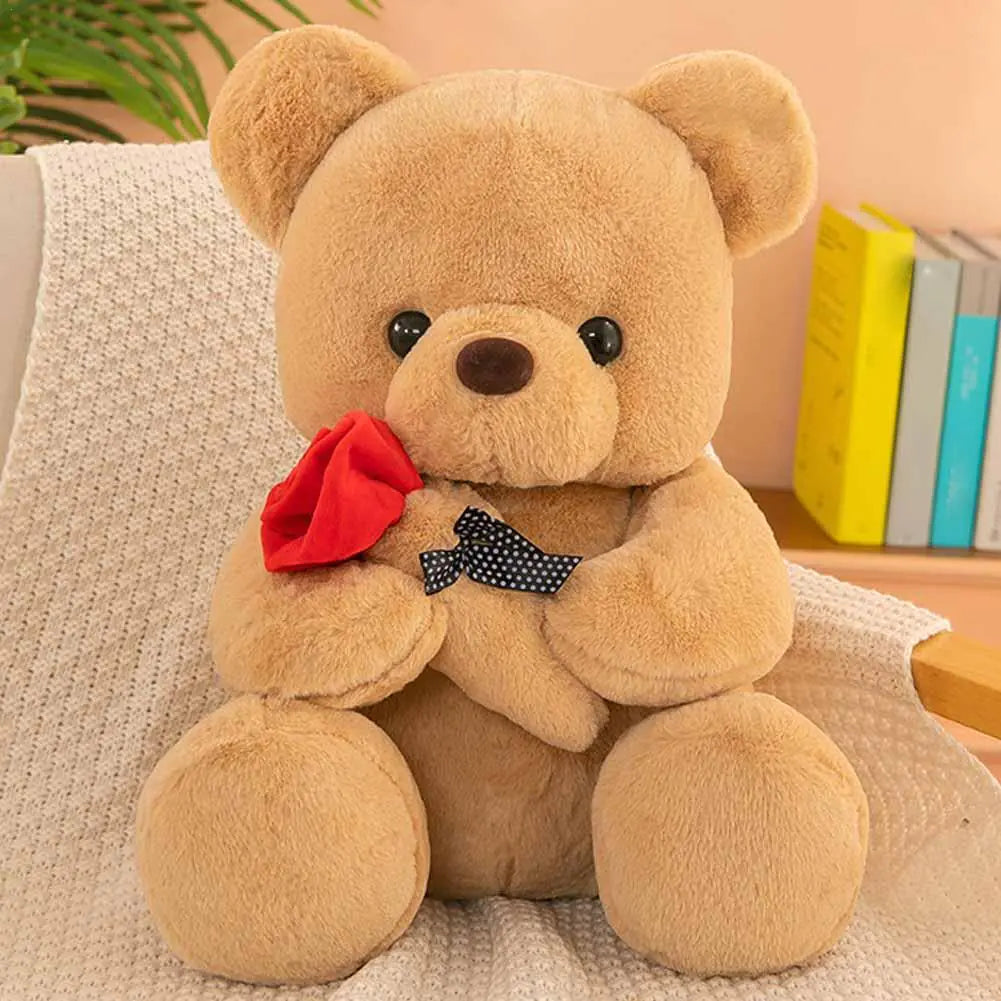 Ours en peluche Kawaii de 25cm pour cadeau de Saint-Valentin