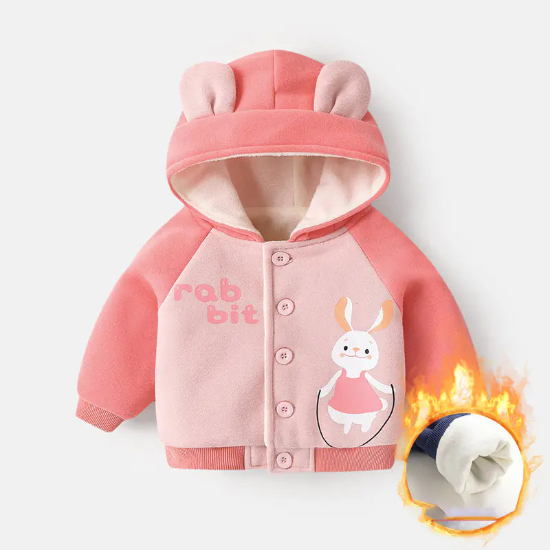 Veste à Capuche en Polaire