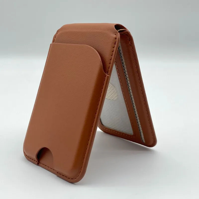 Support Mobile Magnétique en Cuir