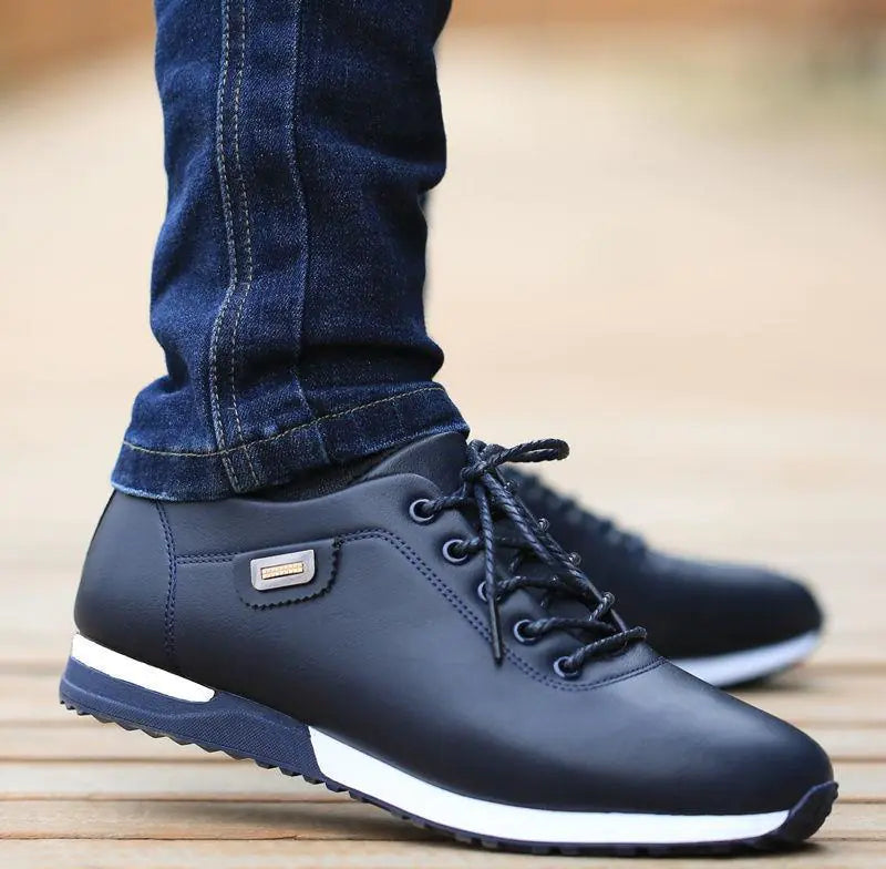 Chaussures en Cuir Décontractées
