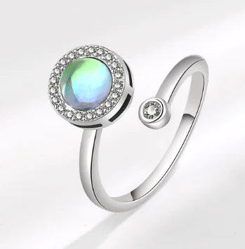 Bague Rotative Élégante pour Femme avec Personnalité
