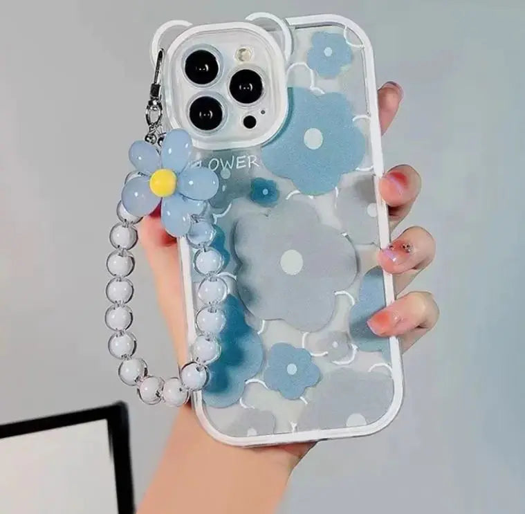 Coque de Téléphone Mobile Bracelet Floral