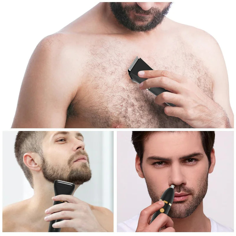 Tondeuse à Cheveux Multifonctionnelle Élégante pour Hommes