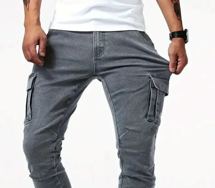 Pantalon de travail multi - poches pour hommes - DESIRALAND