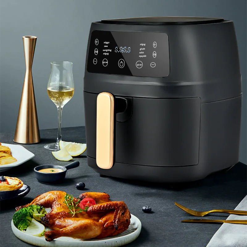 Friteuse à Air 8L avec Panier de Friture Profond - DESIRALAND