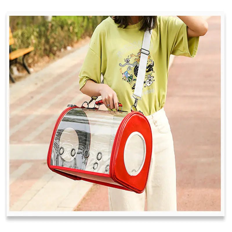 Sac de Transport Transparent pour Animaux - DESIRALAND