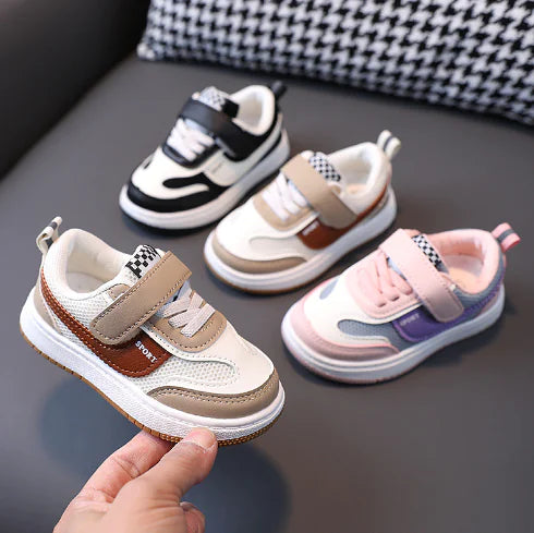 Baskets de Course Respirantes en Maille pour Enfants